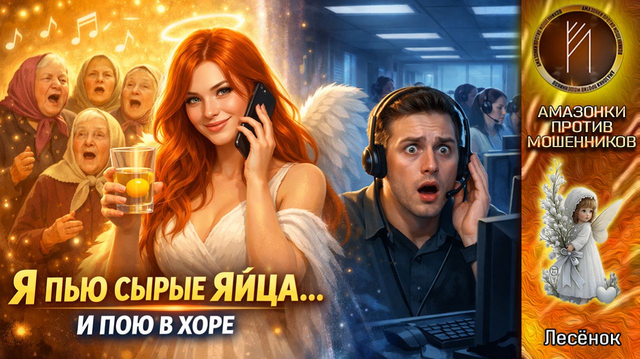 ЛЕСЁНОК / ЯЙЦА + ХОР = МОШЕННИК В ИСТЕРИКЕ / ФРОД РУЛЕТКА