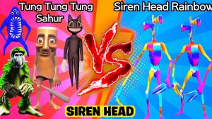 📢 СИРЕНОГОЛОВЫЙ 📢 против ИТАЛЬЯНСКИХ МЕМОВ. SIREN HEAD - АТАКУЕТ.