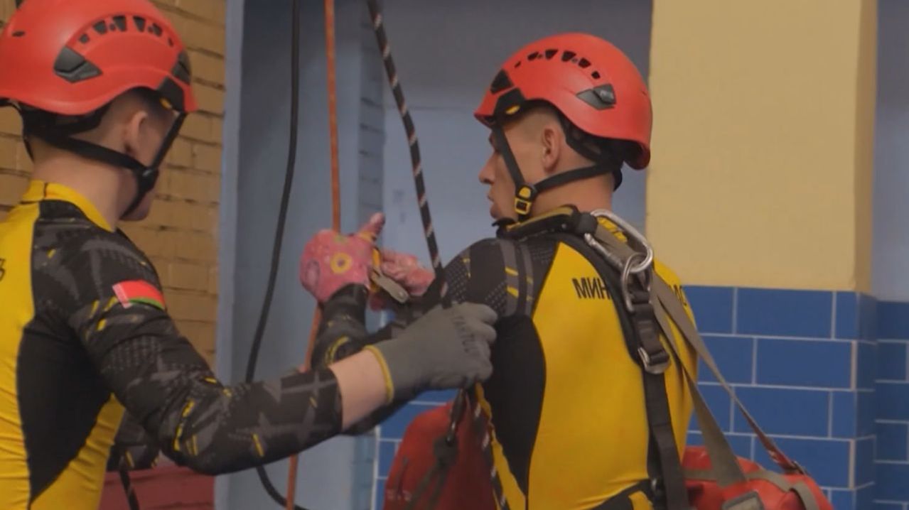 Конкурс профессионального мастерства среди спасателей состоялся в Минске