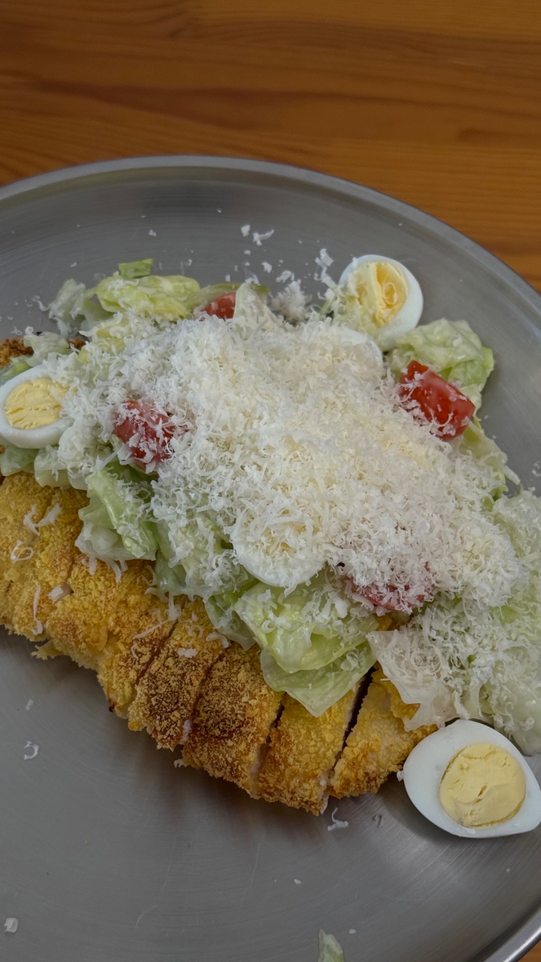 Шницель «Цезарь»