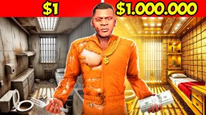 ПОБЕГ ИЗ ТЮРЬМЫ ЗА 1$ vs ПОБЕГ ЗА 1.000.000$ в ГТА 5 ОНЛАЙН! ЭКСПЕРИМЕНТ В GTA 5