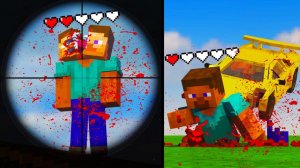 Сможет ли Стив выжить? / Улучшайте броню Стива, Пока Он Не Выживет! #1