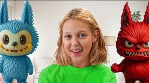 добрый ЛАБУБУ vs злой ЛАБУБУ!