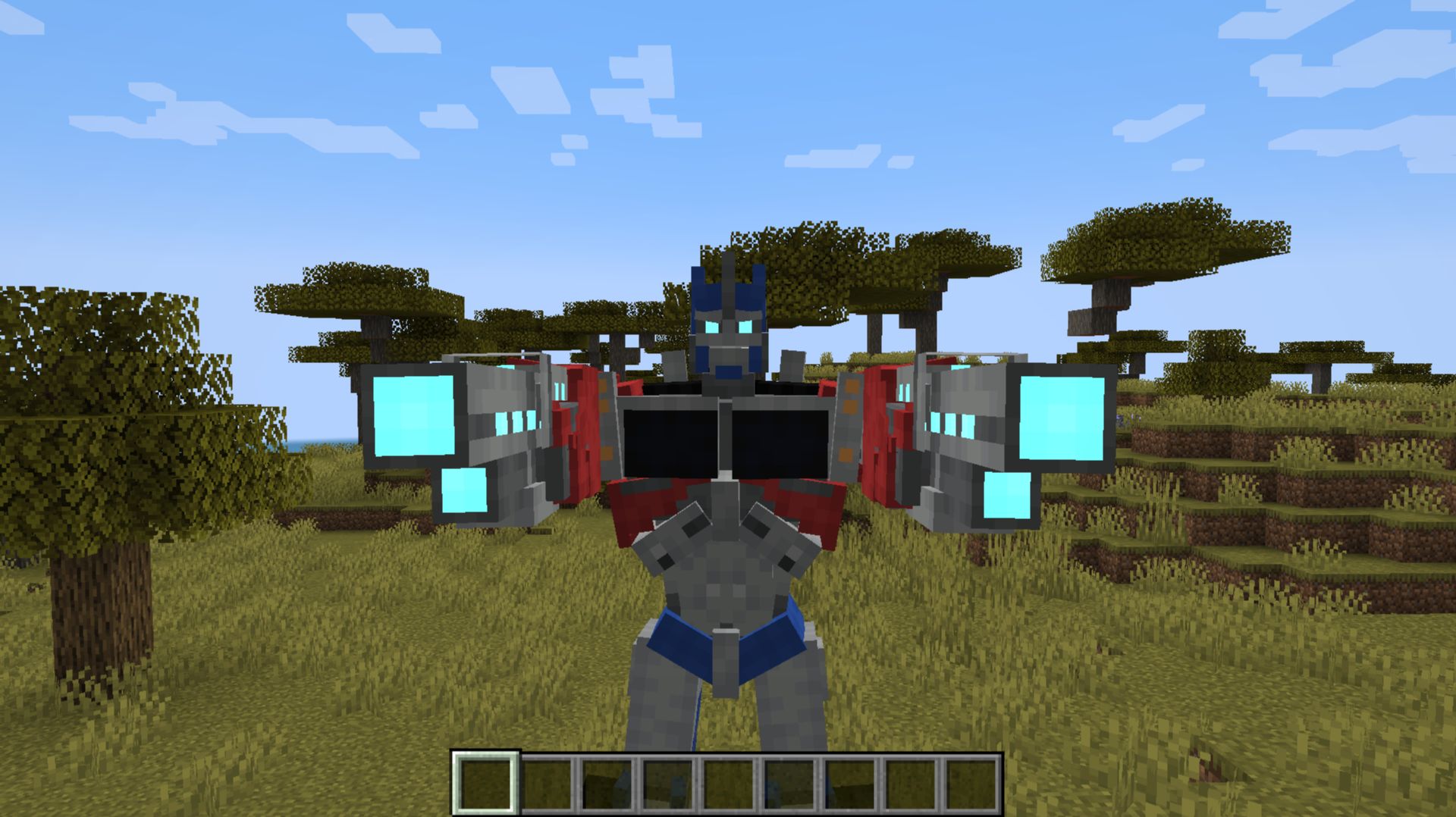 Мод на трансформеров в Майнкрафт Craftformers Prime