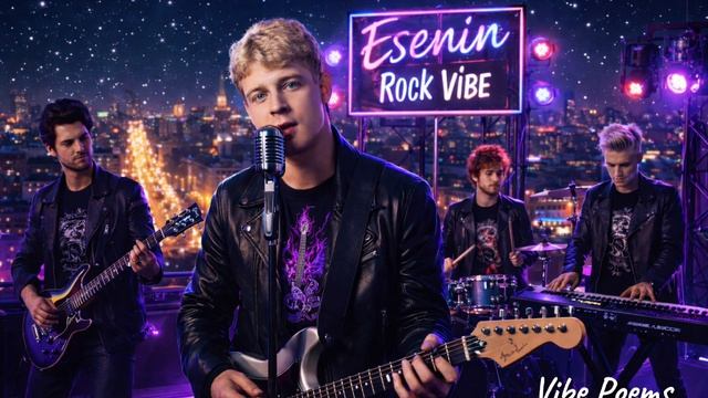 Гаснут красные крылья заката… (Версия II) Сергей Есенин & Vibe Poems