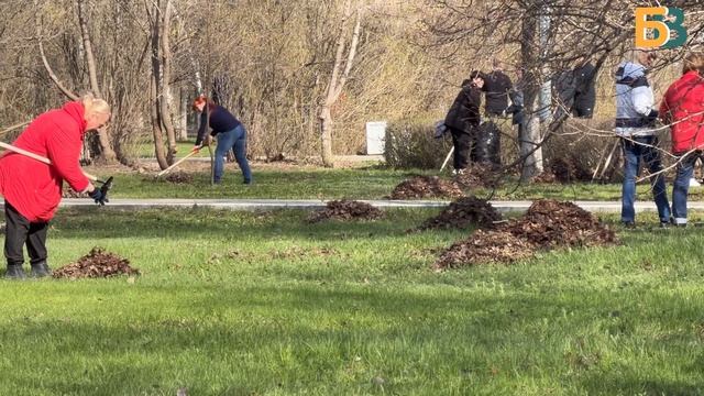 🌳За чистый город! Балаковцы присоединились к общеобластному субботнику