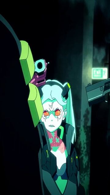 David Helps Rebecca Get Into The Club #anime #аниме