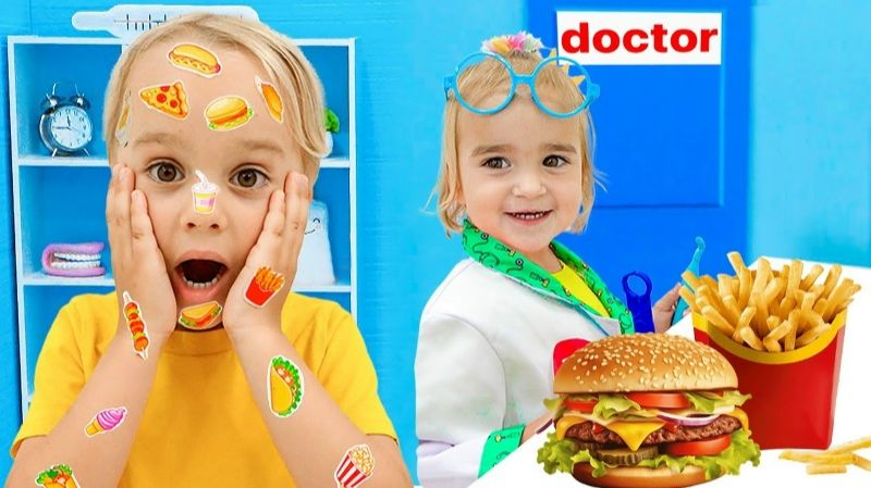 Крис и друзья учатся полезным привычкам и здоровому питанию