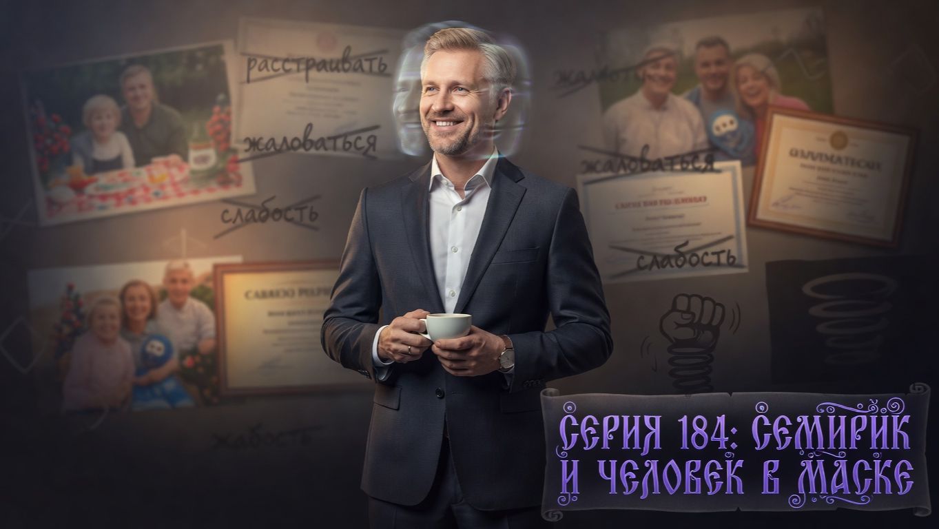 ЧЕЛОВЕК В МАСКЕ СЕРИЯ 184 СЕМИРИК