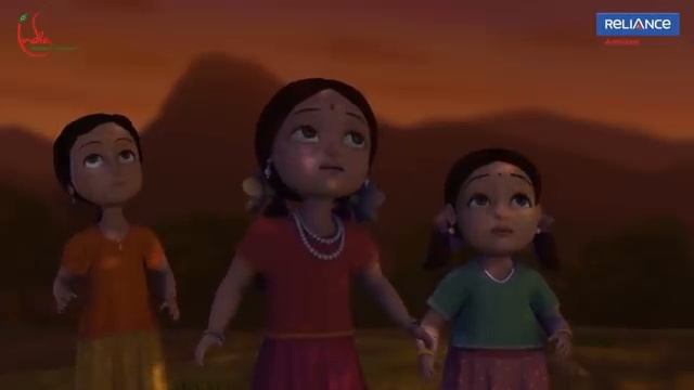 বৃন্দাবন এখন জলের তলায়! Little Krishna Vs The Bull Demon   Big Animation