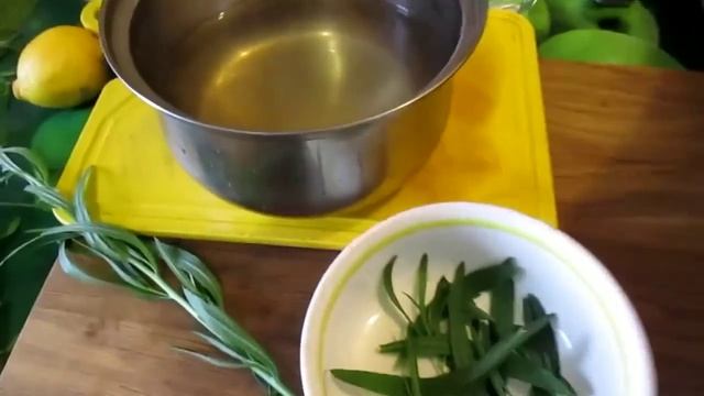 Как сделать напиток ТАРХУН в домашних условиях. Рецепт.