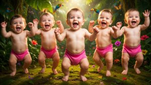 Dudi Dudi Dam Dam Самые милые дети танцуют 40 минут