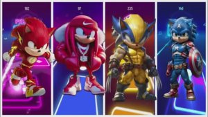 Битва Супер-Соников #4: Веном Соник, Капитан Еж, Росомаха и Флэш Соник в Тайлс Хоп