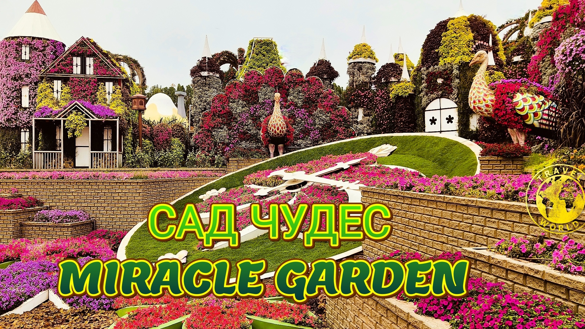 САД ЧУДЕС В ДУБАЕ 💗 ОАЭ 🇦🇪