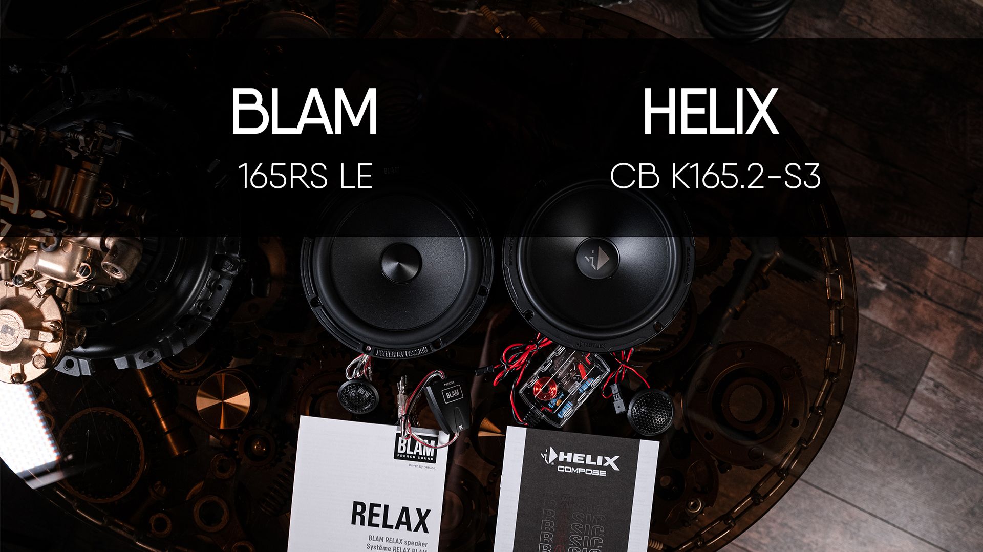 BLAM 165RS LE Vs Helix CB K165.2-S3