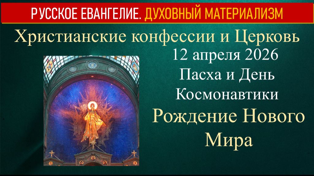 Христианские конфессии и Церковь. 12 апреля 2026