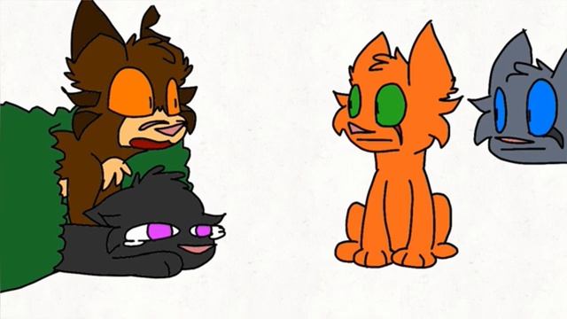 коты воители в двух словах «Стань диким! » (видео не моё!!)