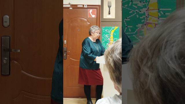 Елизавета Васильевна Кислицына, 18 апреля 2026 г. Новоуральский музей. Рассказ о папе.