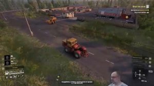 Snowrunner. Покатушки в КООПе. Помощь людям.