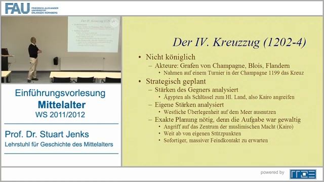 Vorlesung Mittelalter 9 (Kreuzzüge)