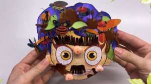 ЛИЛИ ЛАВБРАЙДС: СУПЕР РАСПАКОВКА /ПРИВОДИМ В ПОРЯДОК БУМАЖНУЮ КУКЛУ /УДАЛЕНИЕ ЛИШНИХ ВОЛОС И ПРЫЩЕЙ!