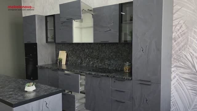 Модульная кухня Фенис Арт сталь смотреть онлайн