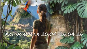 Астронеделя 20.04-26.04.26 Живой эфи с Валерией Пузыревой