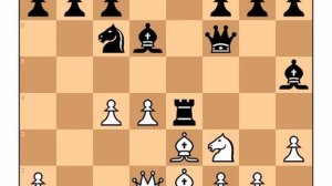 Шамкович очень грамотно _подловил_ соперника и выиграл партию в 1 ход