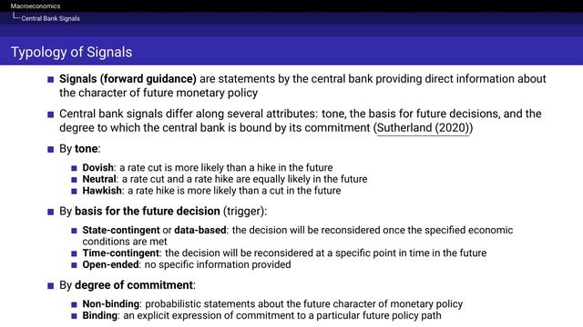4.4. Central Bank Communication Policy