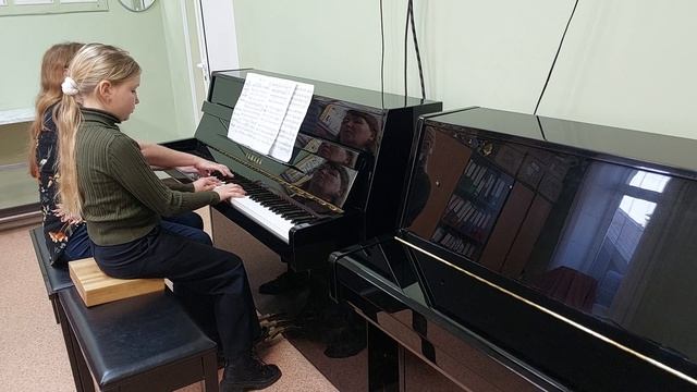 Дуэт Быкова Яна и Силаева Татьяна Сергеевна, Пивоваровская ДШИ