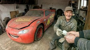 Реставрация автомобиля Молния Маккуин. Яркие Мультики для детей. Детские мультики смотреть