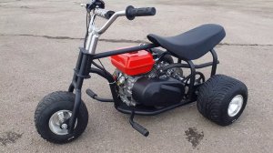 Самодельный трайк с мотором 200cc