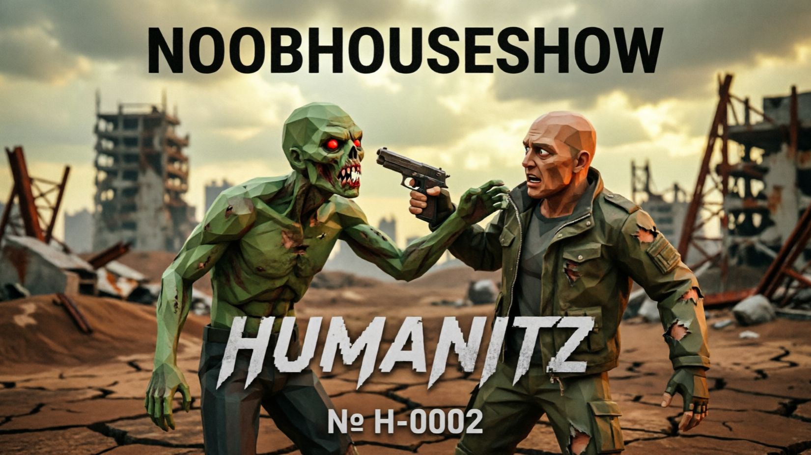 NOOBHOUSESHOW № H-0002: Выживаем с нуля в Humanitz: делаем вещи, оружие, охотимся, первая мини база.
