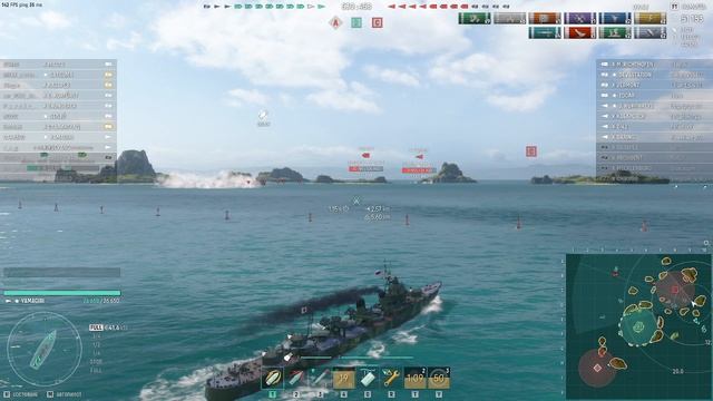 ЯМАГИРИ, Yamagiri World Of Warships  победа   115К, В ТОПЕ С БОЛЬШИМ ОТРЫВОМ