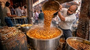 Нон-стоп шоу для сумасшедшей толпы. Уличная еда Индии