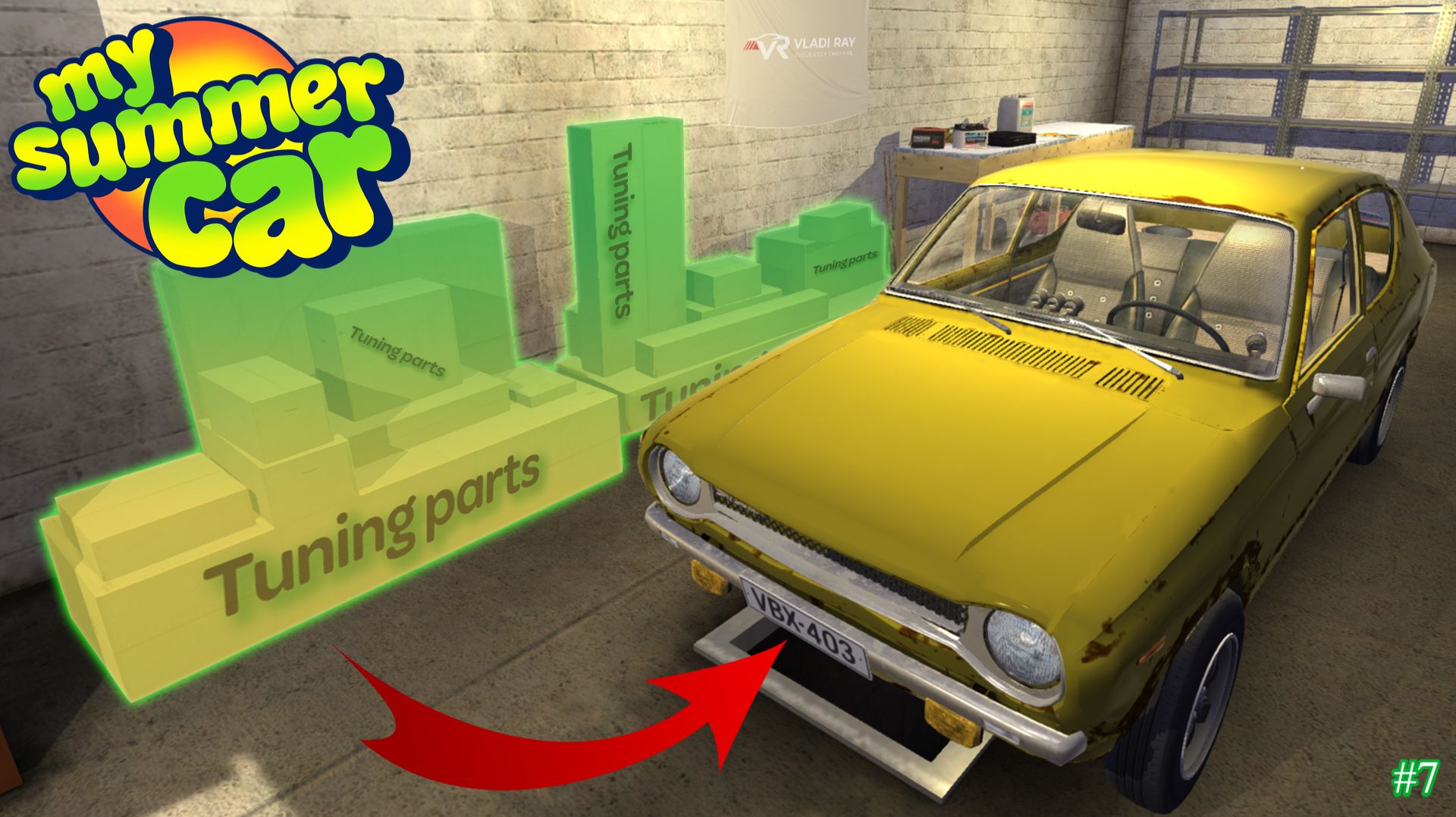 My Summer Car |#7| тюнинг сатсумы