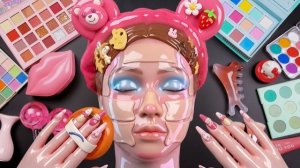 ASMR-макияж на манекене🎭без слов