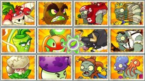 Зомби против растений Plants vs Zombies ПвЗ Растения против Зомби-2 PvZ Fusion Битва прохождение