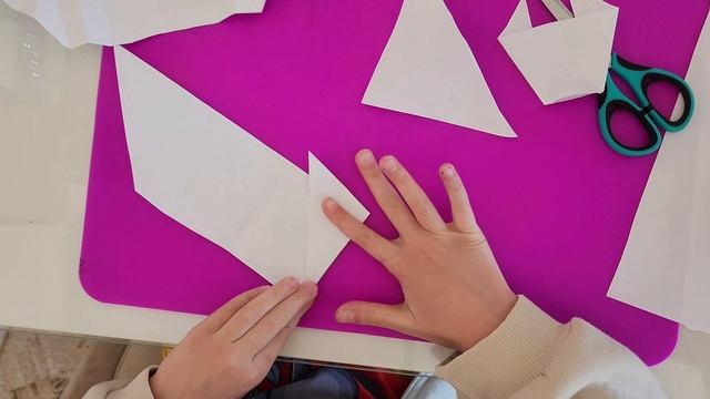 Летучая мышь оригами