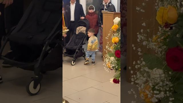 Пасхальная ночь в Свято-Никольском храме села Панино