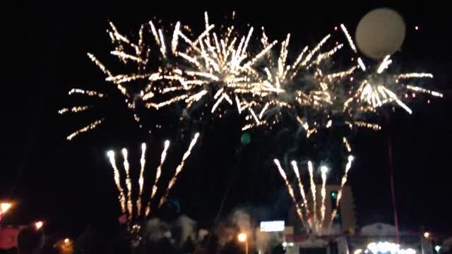 Армавир.Фейерверк на день города