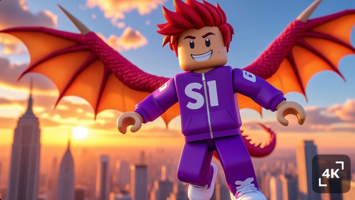 Мой Лакиблок пролетел 9999 км в Роблокс! Это просто невероятно. Видео для детей Роблокс.