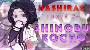 Hashiras React To Shinobu Kocho, Slight Giyushino And Shinomitsu, Angst, Spoilers, Kny