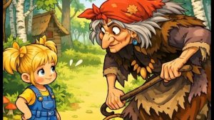 Жадная Баба-Яга. Сказка. Мультик.