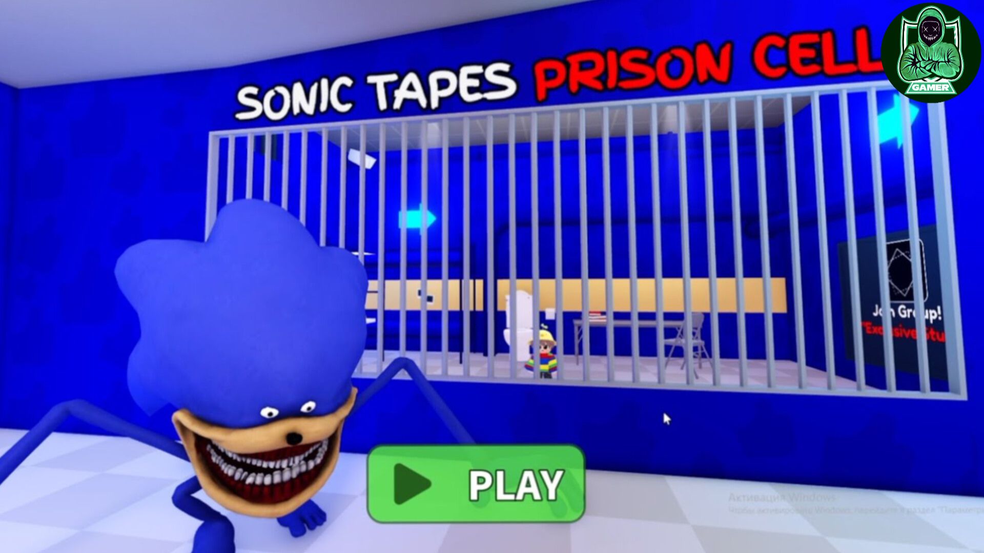 🚨🏃 SONIC TAPES ПОБЕГ ИЗ ТЮРЬМЫ ОББИ 🚨🏃 / Игровой процесс в #Roblox