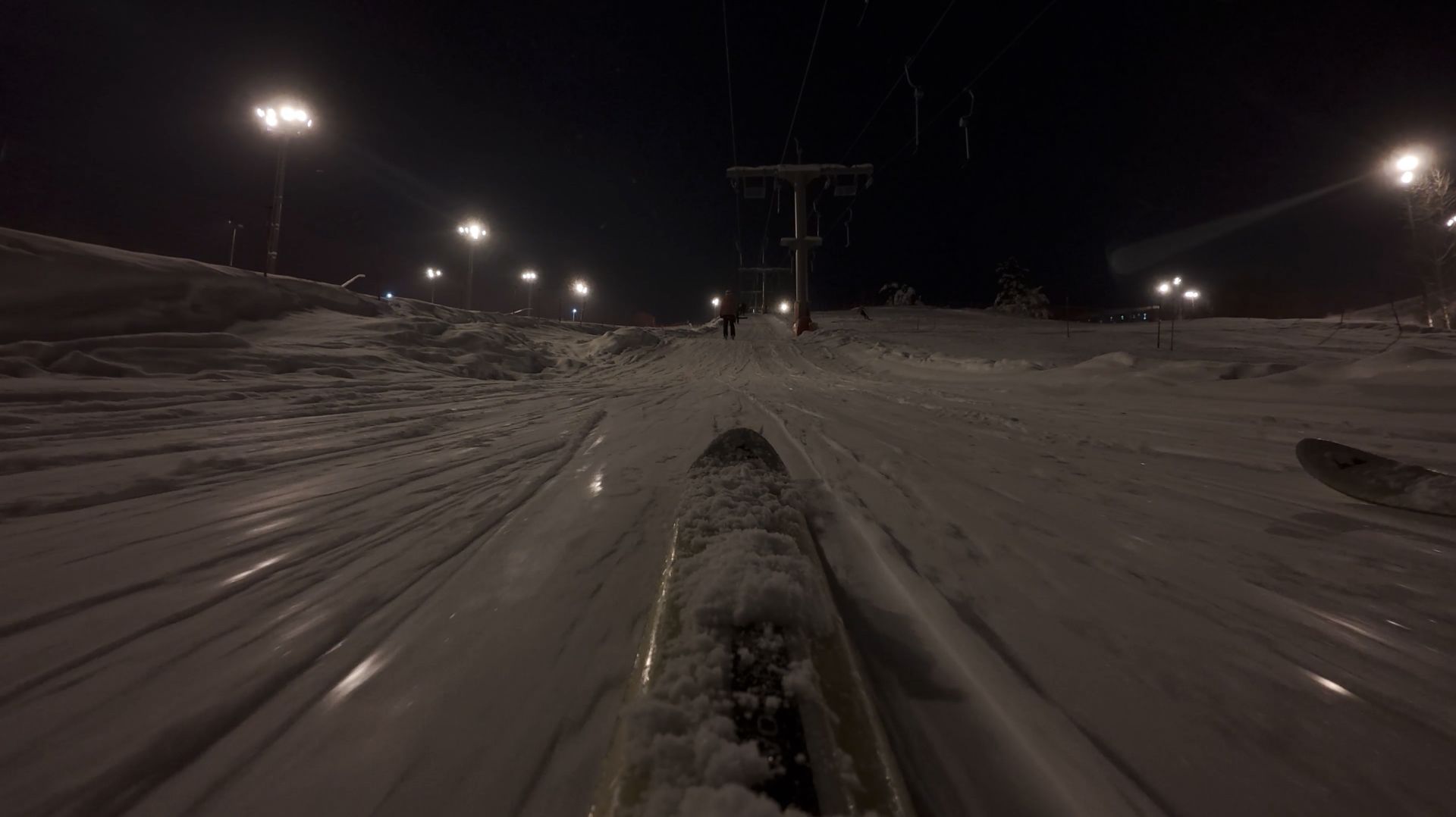 Вид глазами лыжи