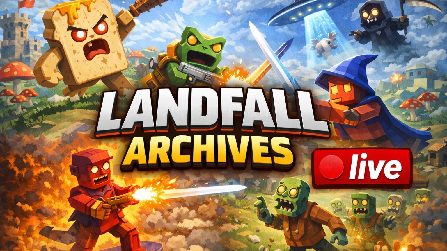 ЧТО ЭТО ЗА ДИЧЬ? 🤡 Играем в Landfall Archives 💥