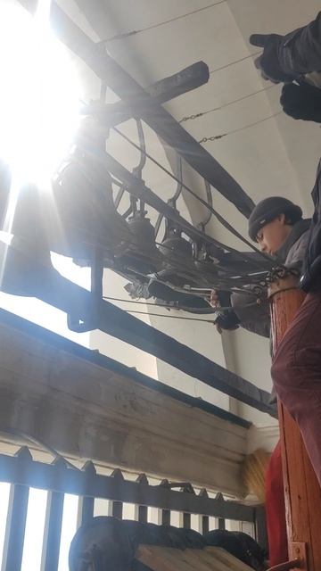 Колокольный звон в Лавре прп Сергия в Светлый Понедельник