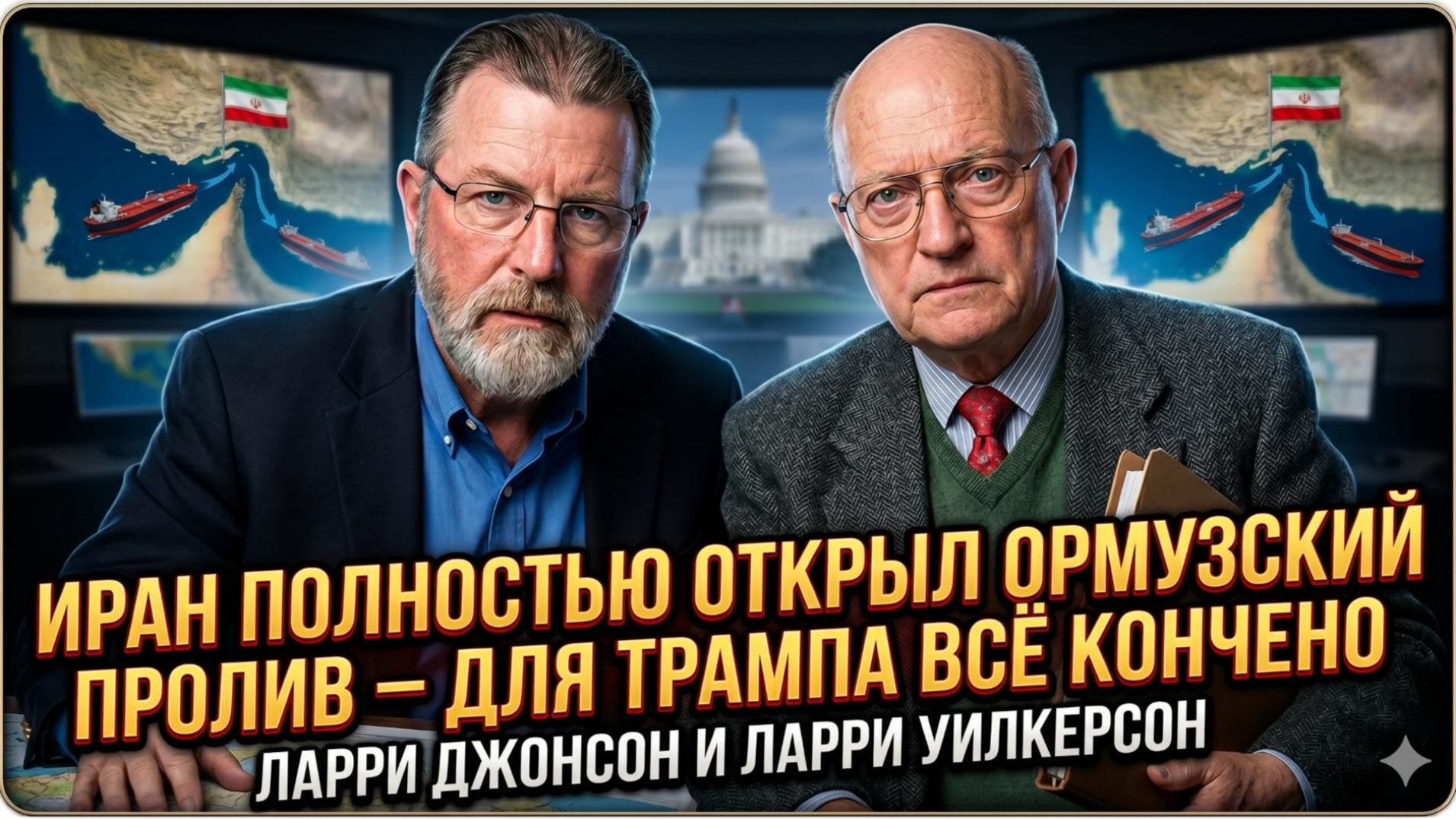 🚪Ларри Джонсон и Ларри Уилкерсон | Иран открыл Ормузский пролив – Трамп похоронил себя сам