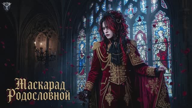 Аристократический Gothic Visual Kei. на японском песня (血脈仮面舞踏会)